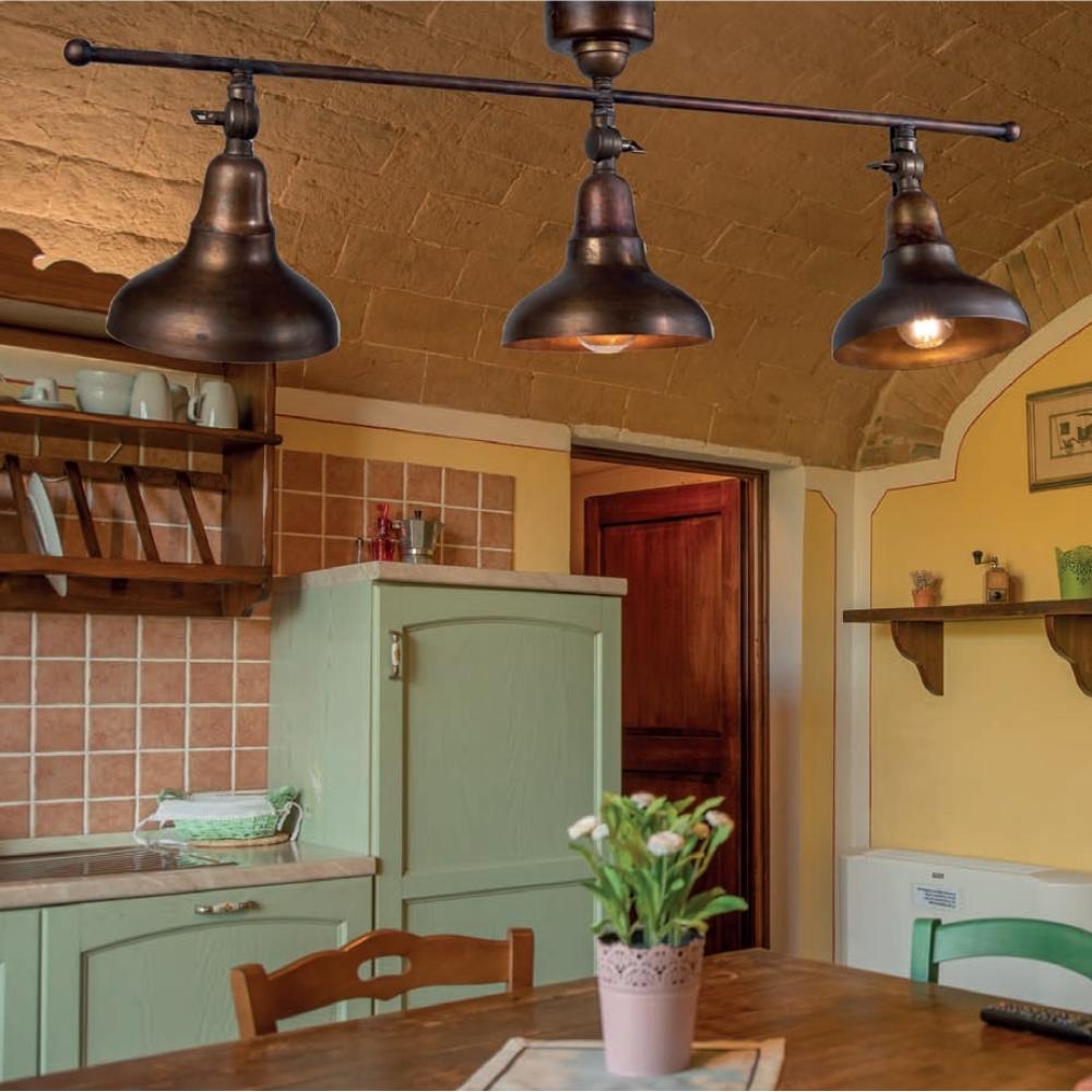 mosadz stropna lampa klasicka mediteranska sedliacky dom jedalen nad stol vintage starozinny vidiecky styl taliansky toskansky imas florencia lameridiana interierovy obchod.jpg